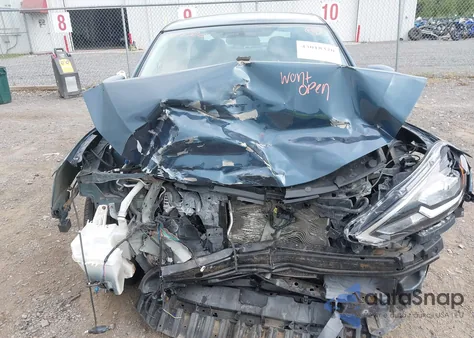 2016 Nissan Sentra Sv из США, поврежденный, VIN 3N1AB7AP9GY277686